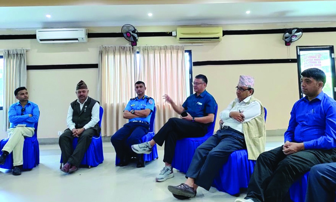 सञ्चारकर्मीसँग संवाद : आचारसंहिता पालना गर्ने प्रतिवद्धता