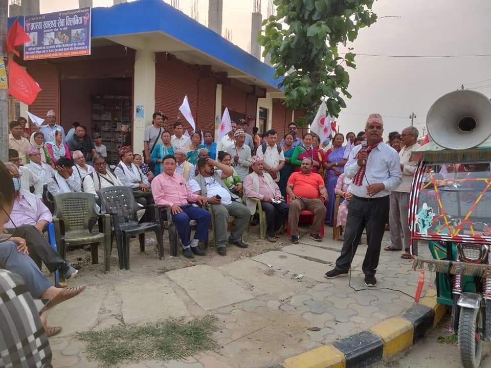 जहाँ पुग्छन् पशुपतिदयाल मिश्र, त्यहाँ हुन्छ नाचगान सहितको भव्य स्वागत