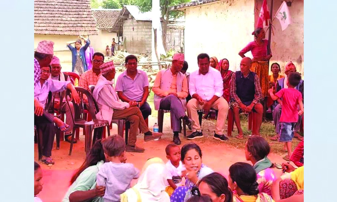 राप्तीसोनारीमा पर्यटन प्रर्बद्धन र युवालाई रोजगारी : तप्त पौडेल