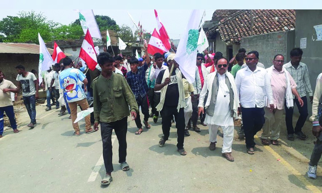 जानकीमा काँग्रेसको घरदैलोमा उत्साहजनक सहभागिता