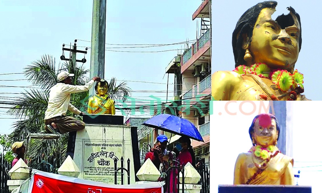 मर्मतका नाममा टालटुल, कुरुप बनिन् सहिद सेतु