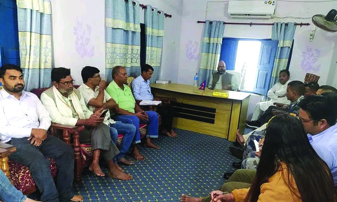 नरैनापुरमा वडा अध्यक्षको नेतृत्वमा क्षति विवरण संकलन गरिने