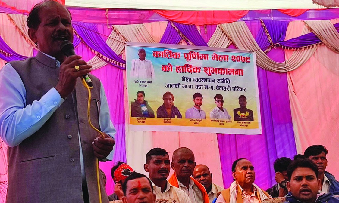 संबिधानको सुरक्षा गर्न मेरो उम्मेदवारी हो’ : उम्मेदवार कुर्मी