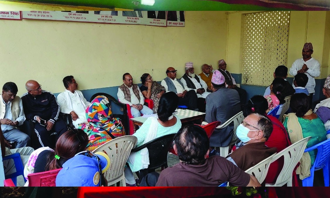 आफ्ना उम्मेदवारलाई जिताउने काँग्रेस वडा तहका नेता कार्यकर्ताको प्रतिबद्धता