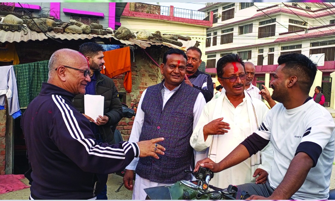उम्मेदवार हमालको प्रतिवद्धता सुनेर नेपालगन्ज–८ का मतदाता उत्साहित