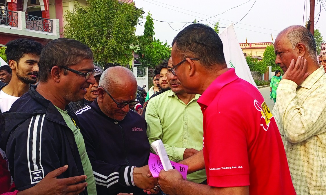 ‘प्रदेश सभा–२ (२) मा योग्य उम्मेदवार हमाल नै हुन्’