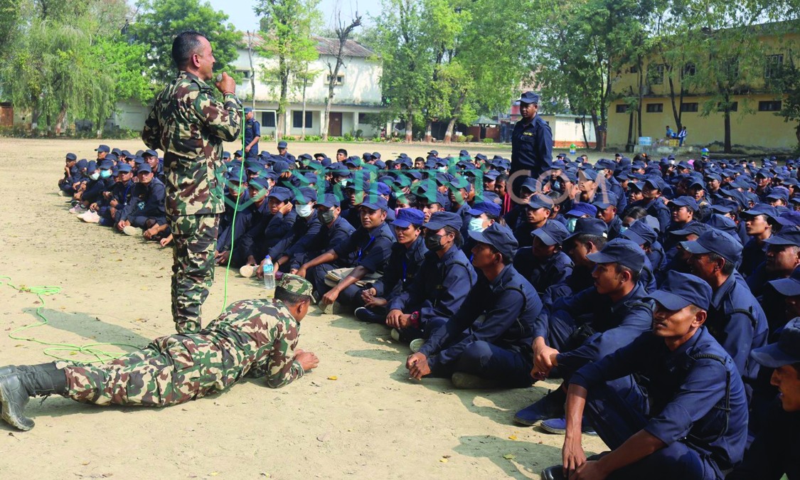 म्यादी र नेपाल प्रहरीलाई शंकास्पद बिफोटक पदार्थ र बिद्युतीय धराप सम्बन्धी तालिम