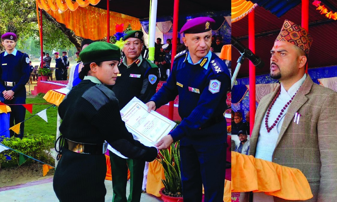 आफ्नो भूमिका उत्कृष्ट बनाउन नगर प्रहरीलाई मेयर आचार्यको निर्देशन