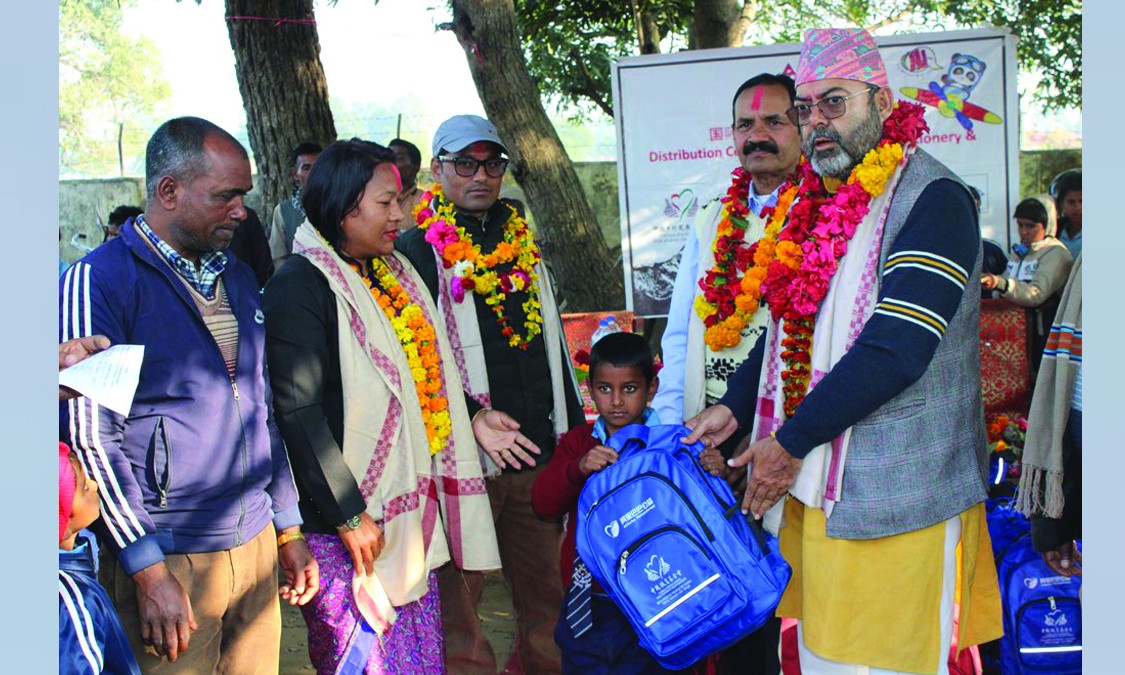 नरैनापुरलाई शैक्षिक हब बनाउने अध्यक्ष शाहको प्रतिबद्धता