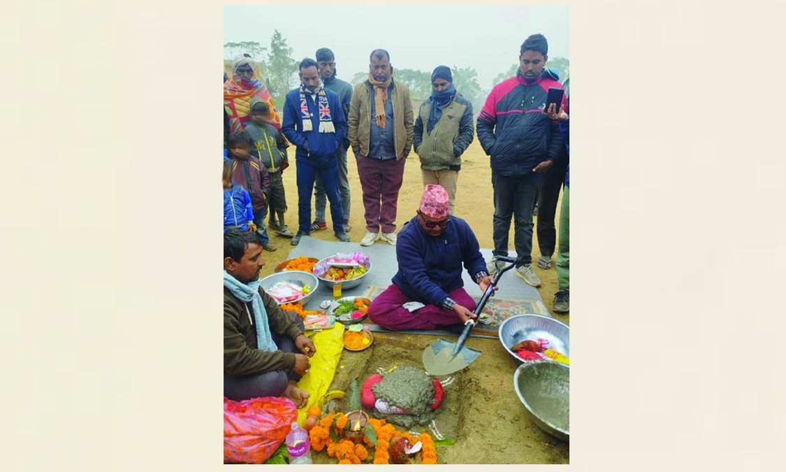 डुडुवाको सबै भन्दा ठुलो सडक योजनाको निमार्ण शुरु