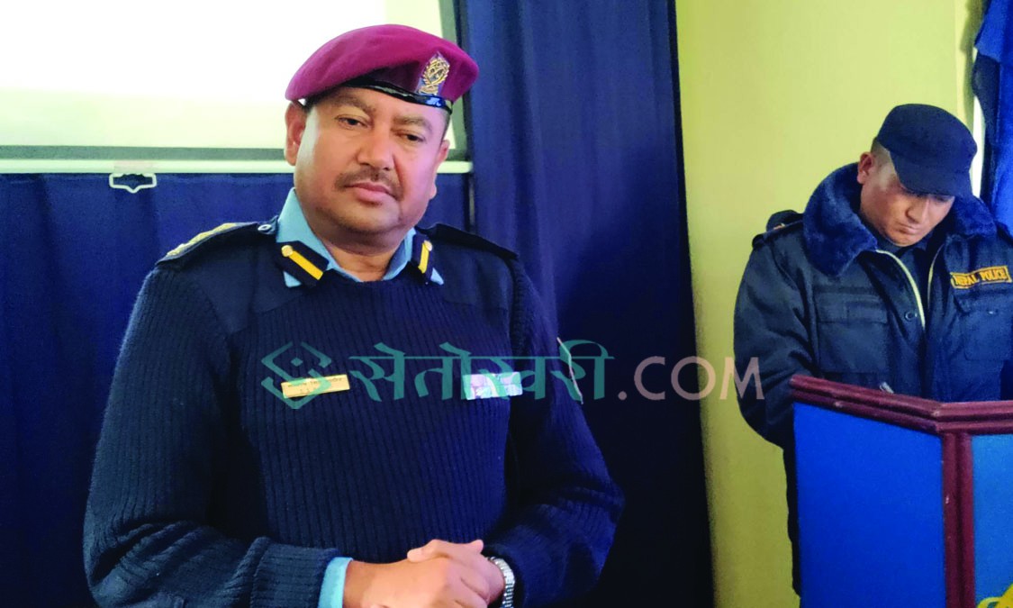 बाँकेका एसपी राठौर भन्छन्–‘जिल्लाको शान्ति सुरक्षा कायम गर्नु पहिलो जिम्मेवारी हो’