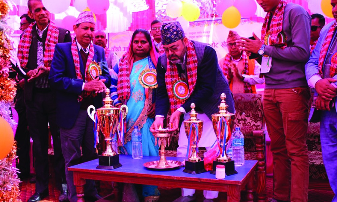 नरैनापुरमा चौथो अध्यक्ष कप तथा राष्ट्रपति रनिङ शिल्ड प्रतियोगिता शुरु