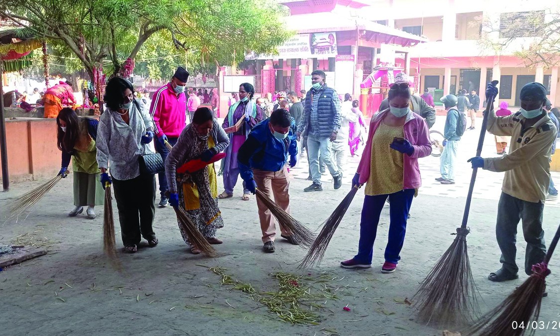 भट्टराईको १२ औं स्मृती दिवसमा सरसफाई र दीप प्रज्वलन