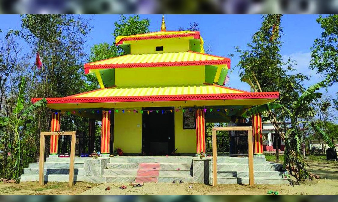 बैजनाथमा नवदुर्गा भगवती मन्दिर उद्घाटन