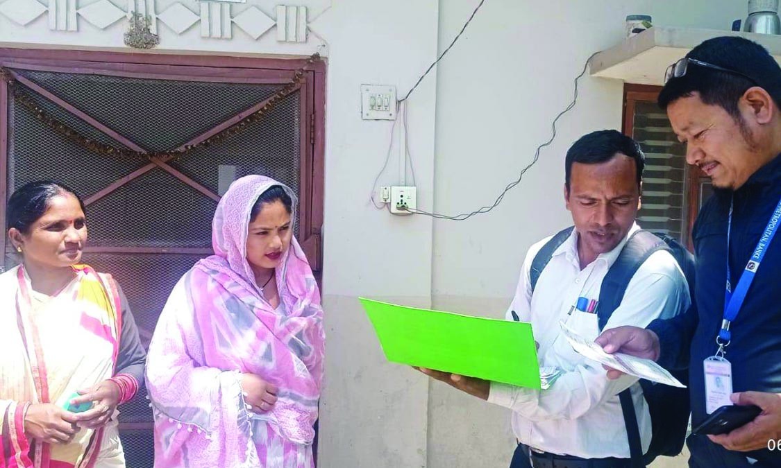 खोप लगाउन छुटेका बालबालिकालाई घर–घरमा पुगेर खोजिँदै