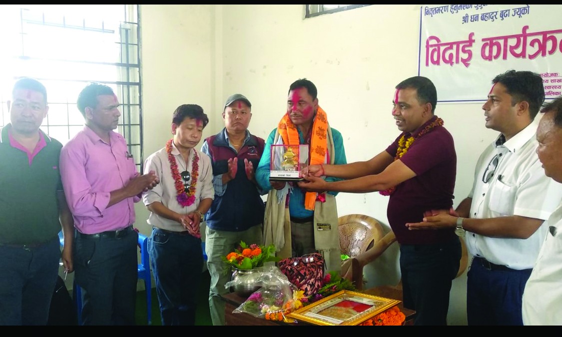 डुडुवा स्वास्थ्य शाखा प्रमुखमा शर्मा