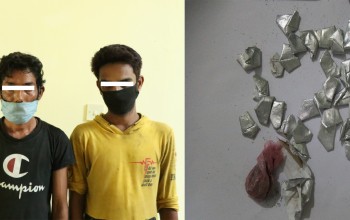 ब्राउनसुगरसहित नेपालगन्जका तीनजना प्रहरी फन्दामा