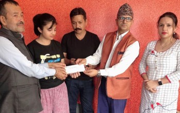 पत्रकार बानियांको परिवारलाई इन्जाको सहयोग