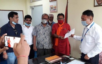 दोषीलाई कारबाहीको माग गर्दै सिडियोमार्फत सरकारलाई ज्ञापनपत्र