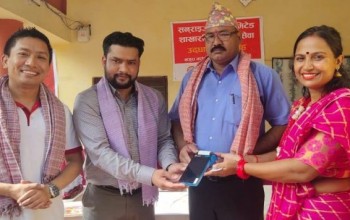 सनराईजको सीतापुरमा शाखारहित बैकिङ्ग सेवा