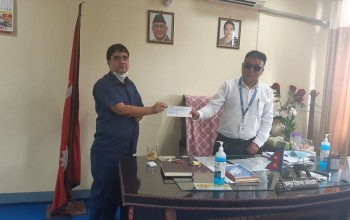 कर्मचारीको तलबबाट कोभिड–१९ वार्ड सञ्चालनका लागि सहयोग