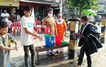 विश्व हात धुने दिव समनाइयो