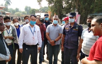 बासद्वारा नेपाल–भारत सीमा जमुनाहमा हेल्प डेस्क सञ्चालन