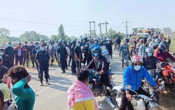 हिन्दुराज्य र राजसस्थाको पक्षमा प्रर्दशन गर्दा प्रहरीद्वारा हस्तक्षेप