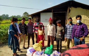 बर्दियाका विकास प्रेमी युवाद्वारा सहयोग