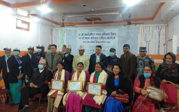 उप्रेतीलाई भजन मानव अधिकार पुरस्कार