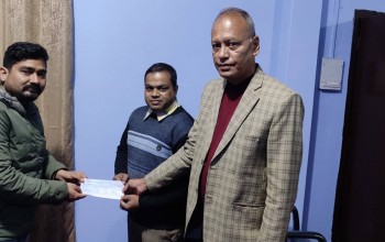 नेको  ईन्स्योरेन्सले एक करोड ४८ लाख बीमा भुक्तानी गर्यो