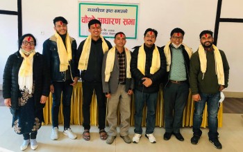 चौलागाईको नेतृत्वमा मध्यपश्चिम स्रष्टा समाज