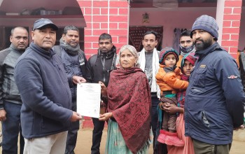 डुडुवाद्वारा घरमै पुगेर ब्यक्तिगत घटना दर्ताको प्रमाणपत्र प्रदान