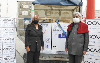 कोरोना विरुद्धको खोप ‘कोभ्याक्स’ नेपाल आयो