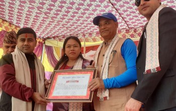 विश्व उपभोक्ता अधिकार दिवस–२०७७’ बाट पत्रकार ओली सम्मानित