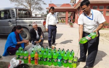 भारतबाट भन्सार छल्दै नेपालगन्जमा कोक फेन्टा तस्करी
