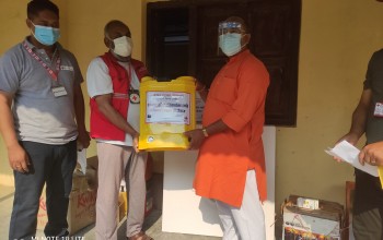 डुडुवा आइसोलेशन केन्द्रलाई सामाग्री सहयोग