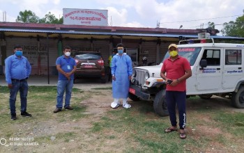 वडाअध्यक्ष बर्माले ब्यक्तिगत खर्चमा निःशुल्क एम्बुलेन्स सेवा सुरु गरे