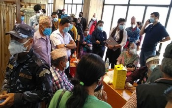 कोभिड विरुद्धको खोप लगाउन संसद भवनमा तनाव, खोप लगाउन रोकियो