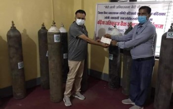 १० दिनमै ‘अक्सिजन बैंक’मा जम्मा भयो १५ लाख