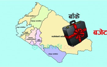 बाँकेमा प्रदेश सरकारको ३१ प्रतिशत बढी बजेट ‘फ्रिज’