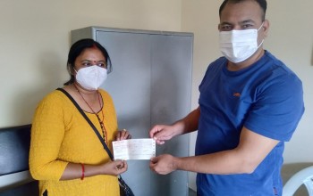 छोराको जन्मदिनको अवसरमा एम्बुलेन्स खरिदका लागि ५ हजार सहयोग