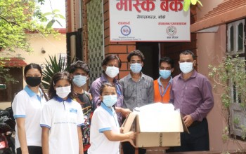एसओएस दिवसमा स्वास्थ्य सामाग्री सहयोग
