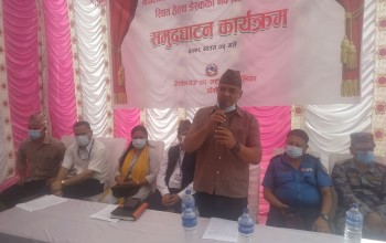 नेपालगन्जको जमूनाह नाकामा स्थायी हेल्थ डेस्क निर्माण