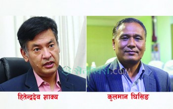 विद्युत प्राधिकरणबाट कार्यकारी निर्देशक हितेन्द्रदेवले राजीनामा नदिने