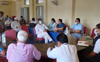 कोभिड–१९ तेस्रो लहर रोकथामका लागि बाँकेमा सहकार्य गरिने
