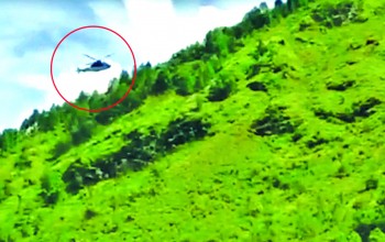 ३ दिनदेखि नेपाली आकाशमा निरन्तर भारतीय हेलिकप्टर