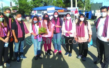 कैलाश मानसरोवर दर्शन गर्न आएका भारतीय पर्यटकलाई सीमामै स्वागत