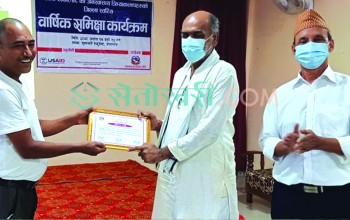 स्वास्थ्य क्षेत्रमा डुडुवा गाउँपालिका बाँकेमा उत्कृष्ठ