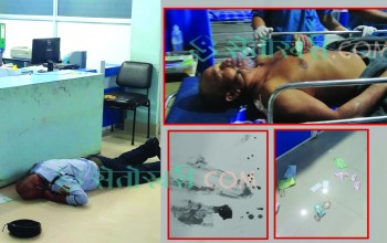बैंक लुट्न आएका भारतीय लुटेरासंग बहादुरीका साथ लडेका सुरक्षागार्ड कुँवर गोली लागि गम्भीर
